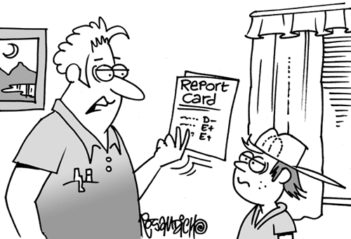 report card