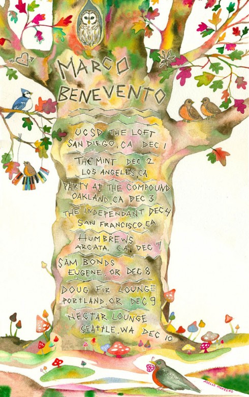 marco fall tour west coast